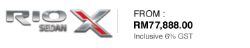 Rio Sedan X
